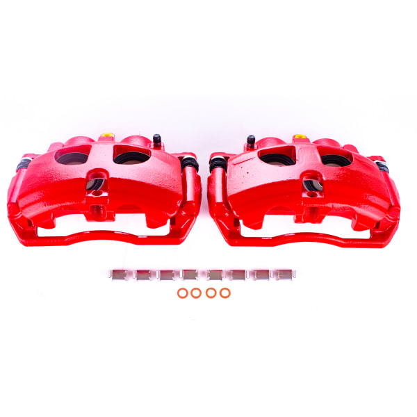 【期間限定！最安値挑戦】 Rear S5210 Powerstop® High-Heat Calipers Brake Coated Powder 冷蔵庫