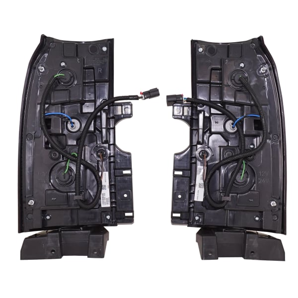 Replacement Driver and Passenger Side Tail Light, with Bulbs
