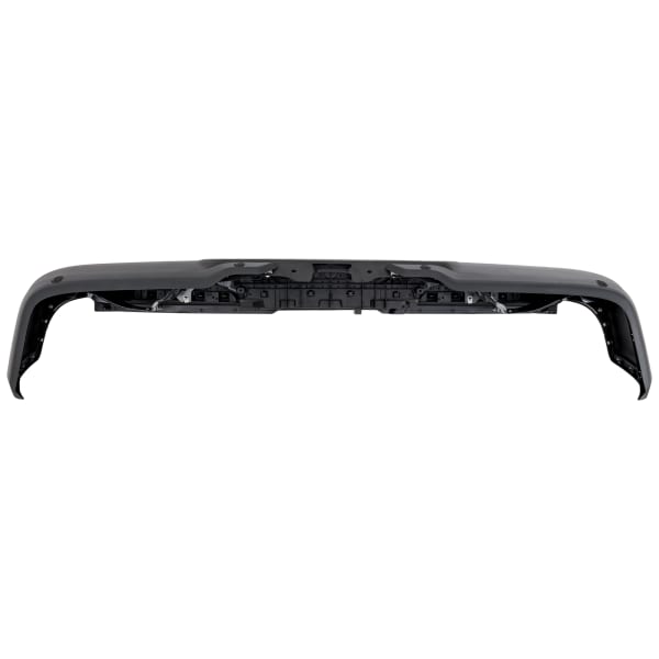 Replacement Painted Black Step Bumper, Without mounting bracket(s
