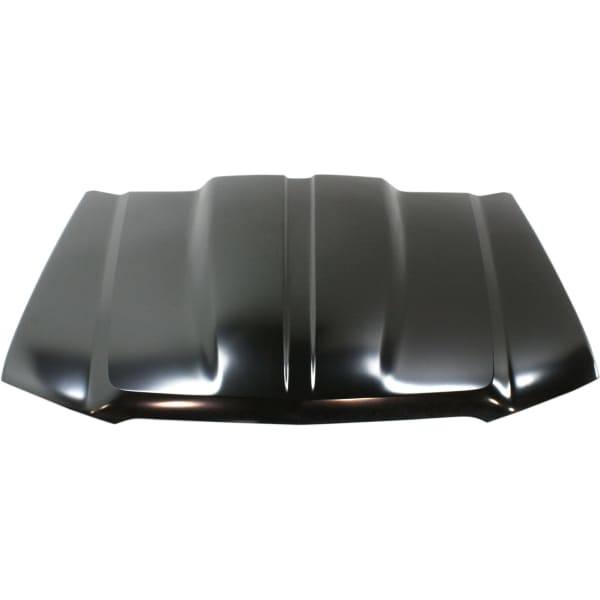 JC Whitney® Cowl Hood, Steel, Primed, Center Groove, 2 in. Raised REPC130125