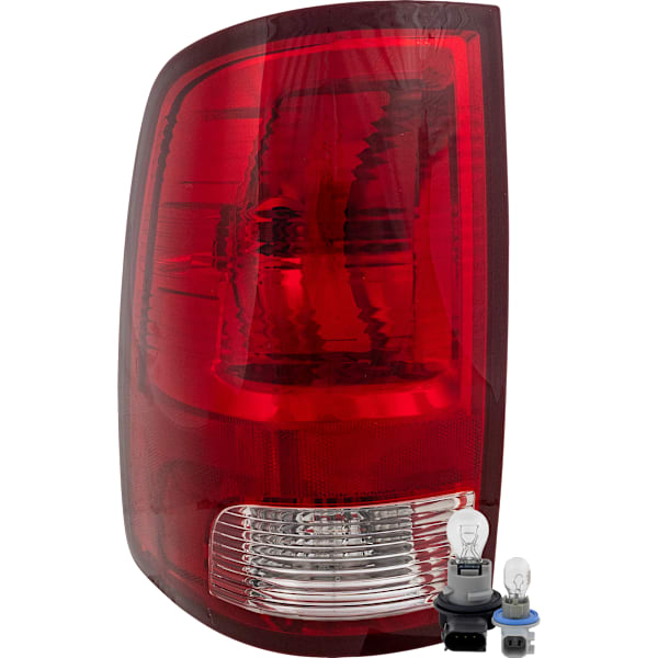 Replacement Driver Side Tail Light, with Bulb, Halogen REPD730140