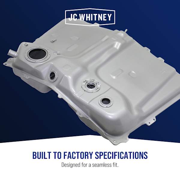 JC Whitney® Fuel Tank, 15.7 Gallons / 59 Liters, With Lock Ring  