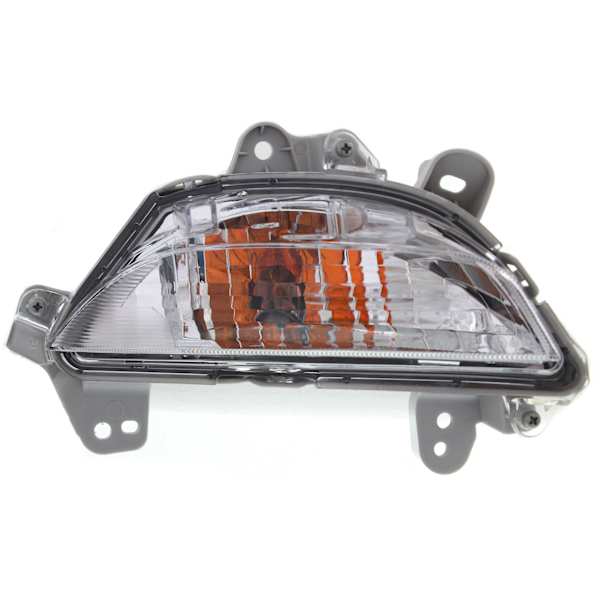 Replacement Front, Passenger Side Turn Signal Light, With bulb(s) CAPA  Certified REPM106917Q