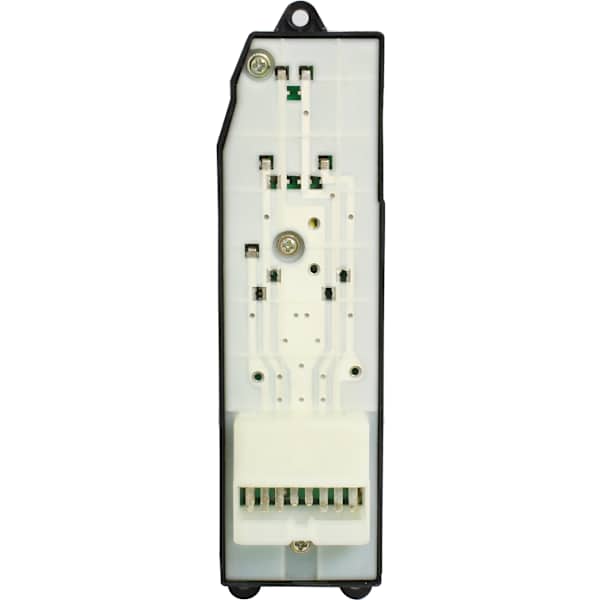 Replacement Front, Driver Side Window Switch, Black, 6-Button 