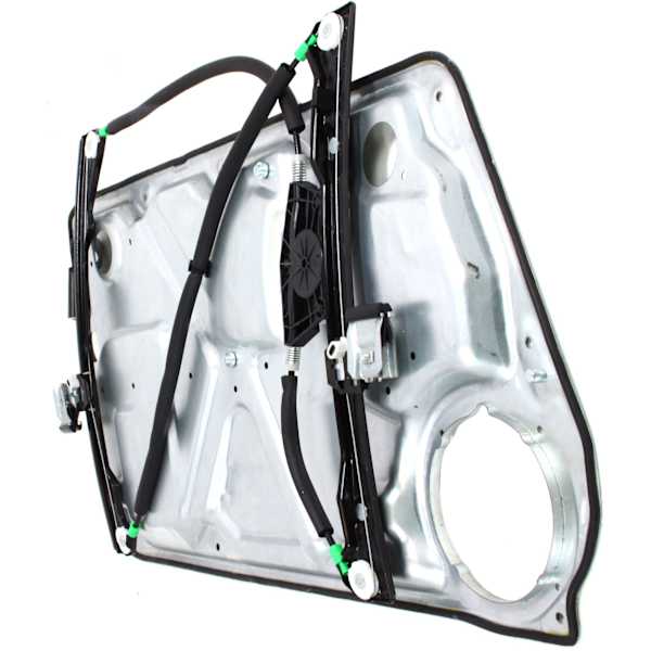 Replacement Front, Passenger Side Window Regulator, Power, With 