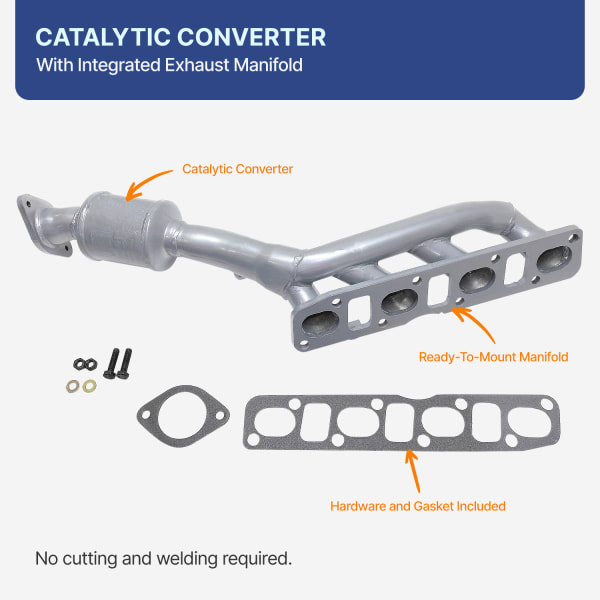 Evan Fischer® Radiator Side Catalytic Converter, 3.5/3.7L Engines
