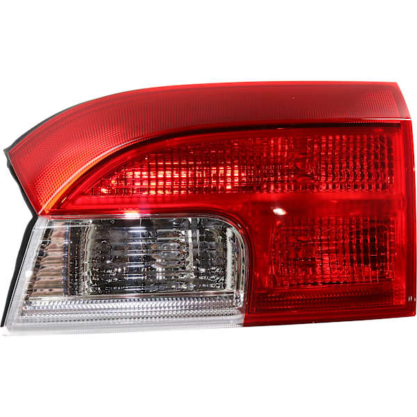 Replacement Passenger Side, Inner Tail Light, with Bulb, Halogen, Red