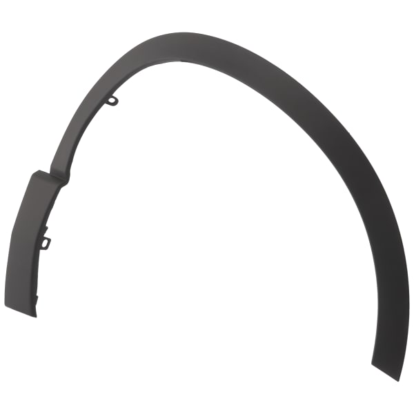 Replacement Front, Passenger Side Fender Trim, Textured Black 