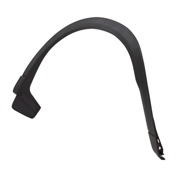 Replacement Rear, Driver Side Fender Trim, Textured Black RM55390004