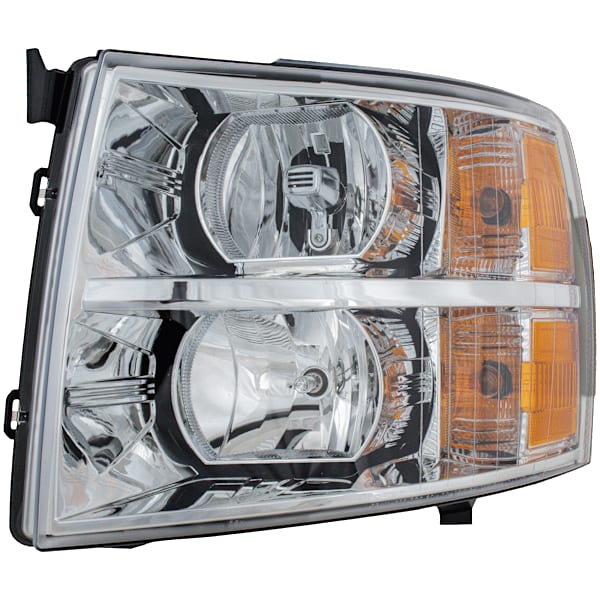 Replacement Driver and Passenger Side Headlights, with Bulbs