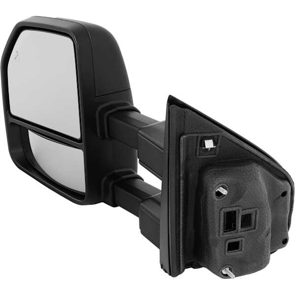 Kool Vue Driver and Passenger Side Towing Mirrors, Power Upper, Manual