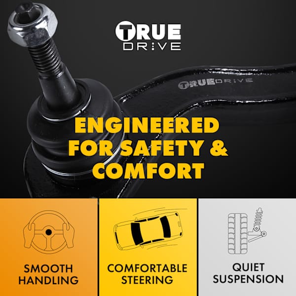 TrueDrive Front, Driver and Passenger Side, Upper Control Arms SET 