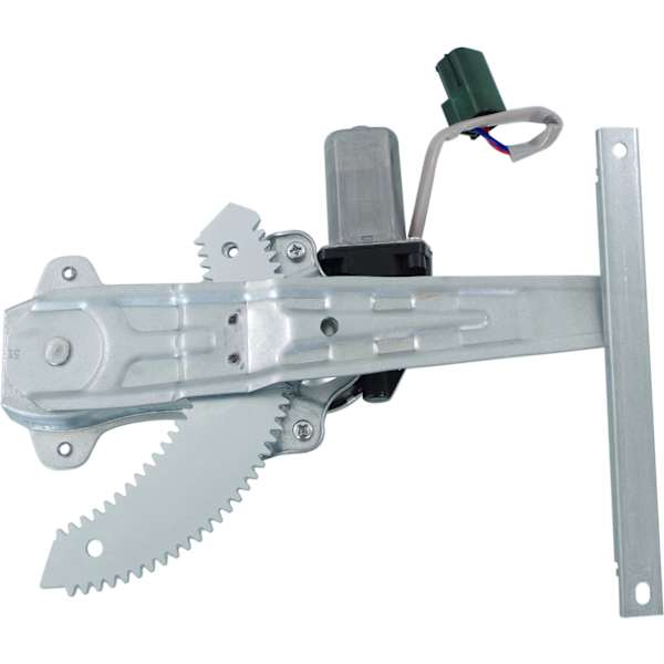 Replacement Front and Rear, Driver Side Window Regulators, Power, With
