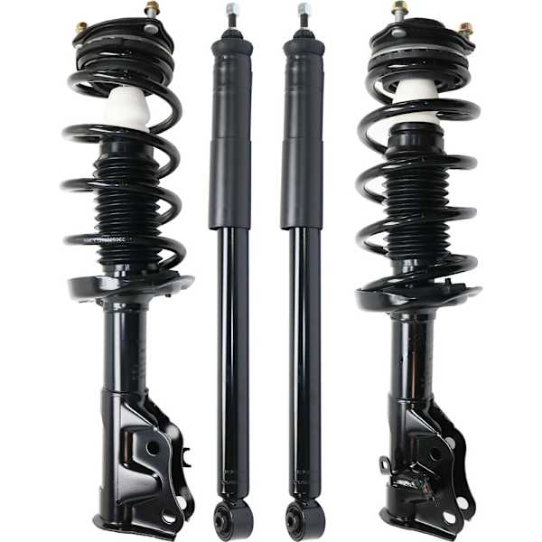 TrueDrive Shocks and Loaded Struts Front and Rear Driver and