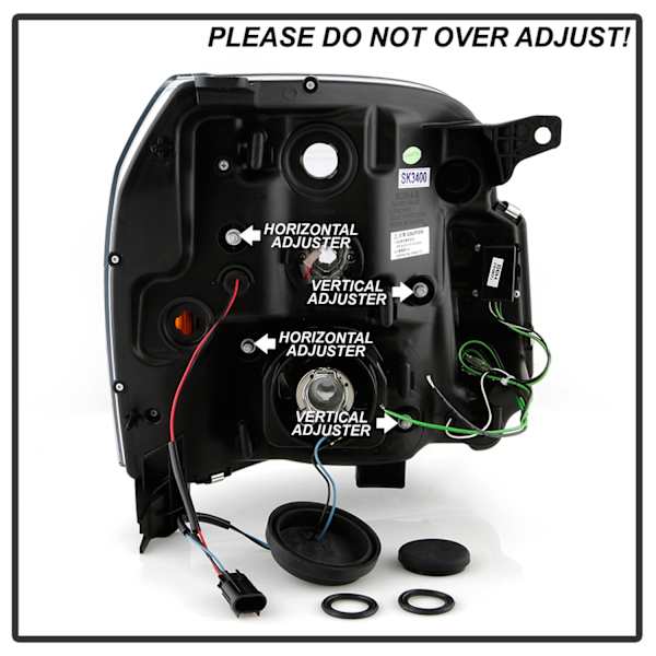 Spyder® 5088253 Driver and Passenger Side Halogen Signature Series