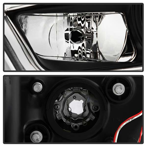 Spyder® 5088499 Driver and Passenger Side Halogen/LED Platinum 