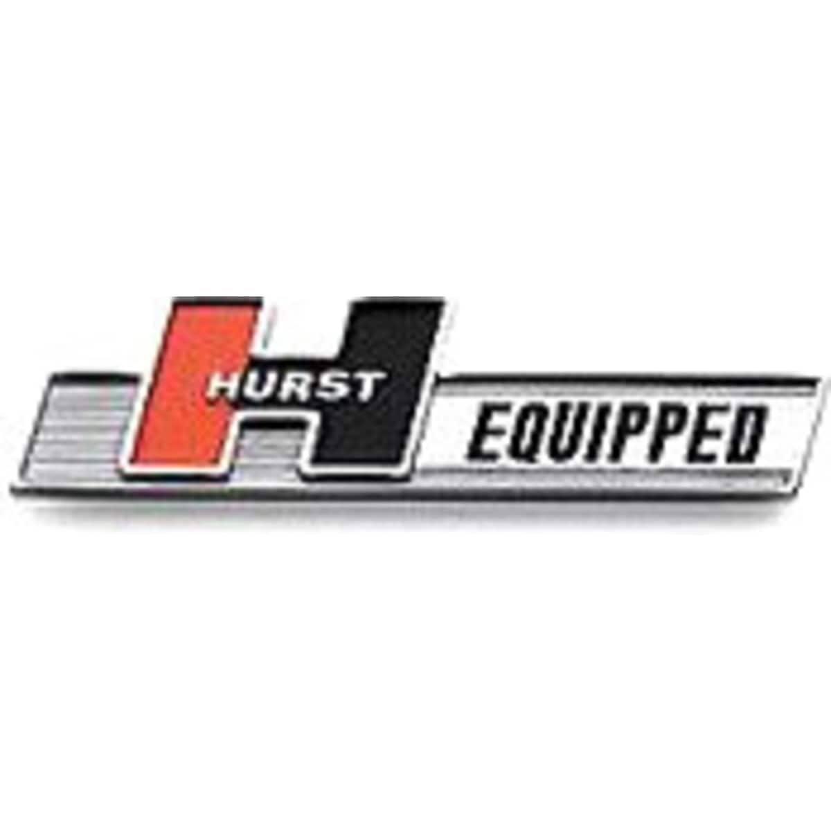Hurst Equipped Emblem