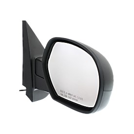 Mirror Manual Folding Heated - Passenger Side, Power Glass, Textured Black