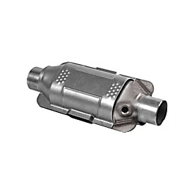 Eastern ECO II 83715 Catalytic Converter, Aluminized Steel, Universal (Welding Required), 48-State Legal (Cannot Ship to CA or NY)