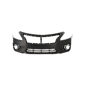 Front Bumper Cover, Primed, Sedan - w/o Parking Aid Sensor System