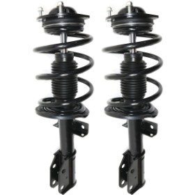 OE Replacement Front, Driver and Passenger Side Loaded Strut - Set of 2