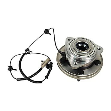 Mevotech Front, Driver or Passenger Side Wheel Hub, 5 Lugs, With Bearing, With Sensor(s), Supreme Series
