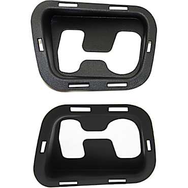 Replacement Tow Eye Cover, Textured