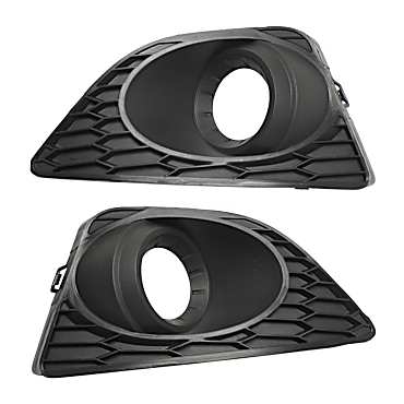 Replacement Driver and Passenger Side Fog Light Trim, Primed