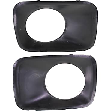 Replacement Driver and Passenger Side Fog Light Trim, Primed