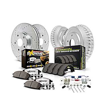 Powerstop® Brake Disc And Drum Kit