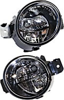 Set of 2 Fog Lght Trms Drvng Lamp Front Drver & Passenger Sde for