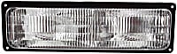 Front, Passenger Side Turn Signal Light, without Bulb, For Models with Composite Headlight