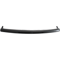 Front, Upper Bumper Trim, Face Bar Trim Cap, Black