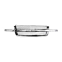 Grille Assembly, Chrome Shell and Insert