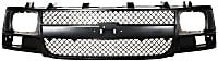 Grille Assembly, Black Shell and Insert, For Models With Sealed Beam Headlights