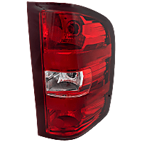 Passenger Side Tail Light, with Bulb, Halogen, Except 2007 Classic Models