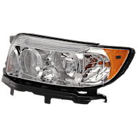 Driver Side Headlight, with Bulb, Halogen, without Sport Package Model