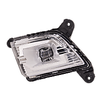 Front, Driver Side Fog Light, With bulb(s), LED