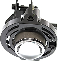 Front, Driver or Passenger Side Halogen Fog Light, with Bulb, Standard Type