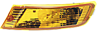 Front, Driver Side Turn Signal Light, With bulb(s)