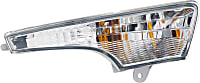 Front, Passenger Side Turn Signal Light, With bulb(s), Sedan