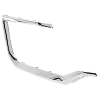 Front, Passenger Side Bumper Trim, Chrome
