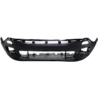 Front, Lower Bumper Cover, Textured, With Park Sensor, Headlight Washer Holes and Fog Light Holes
