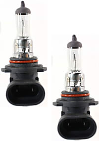 Driver and Passenger Side Halogen HB4/9006 Headlight Bulb Low Beam, Set of 2