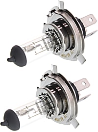 Driver and Passenger Side Halogen H4/9003 Headlight Bulb High Beam or Low Beam, Set of 2