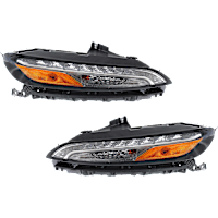 Front, Driver and Passenger Side Turn Signal Light, With bulb(s)