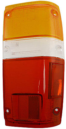 Evan-Fischer Right Side Tail Light Assembly For 1995-1998 Ford Windstar – Halogen, Amber/Clear/Red Lens