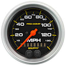 Auto Meter 4481 Ultra-Lite GPS Speedometer Gauge | 1.25 Inch Electromechanical Display