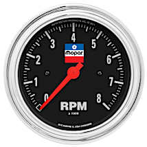 Auto Meter 1380 3-3/8" Speedometer, 0-120 Mph, Arctic White - View #7