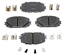 14D1075CH AC DELCO Ceramic Front Disc Brake Pad Set With Hardware GM 19285987
